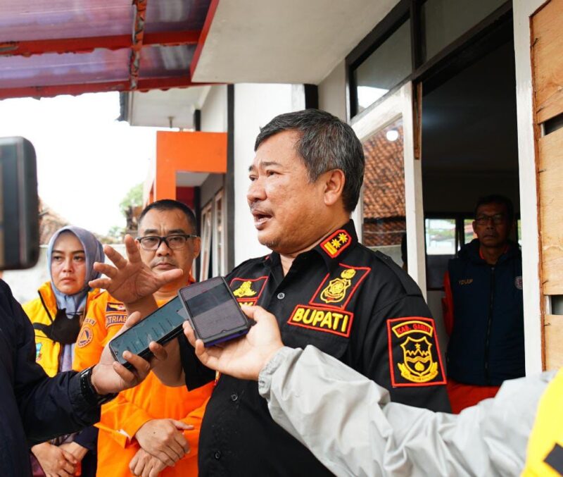 Bupati Garut, Rudy Gunawan, selaku Ketua Satuan Tugas Penanganan Covid-19 Kabupaten Garut (Foto : Dok. Diskominfo Kab. Garut)