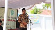 Wakil Bupati Garut, dr. Helmi Budiman, menghadiri acara silaturahmi Halal Bi Halal dan Tabligh Akbar, di Halaman Kantor Kecamatan Cilawu, Kabupaten Garut, Kamis (4/5/2023). (Foto: Yogi Budiman/ Diskominfo Garut)