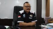 Wakil Presiden Paguyuban Asep Dunia, Asep Jaelani saat diwawancarai di Kantor Dinas Perhubungan, Kecamatan Tarogong Kidul, Kabupaten Garut, Jum'at (7/7/2023).
