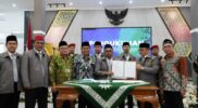 Pelaksanaan Pengukuhan Pengurus PD Muhammadiyah dan Aisyiyah Garut Periode 2022-2027 di Gedung Pendopo Garut, Kecamatan Garut Kota, Kabupaten Garut, Kamis (13/2023