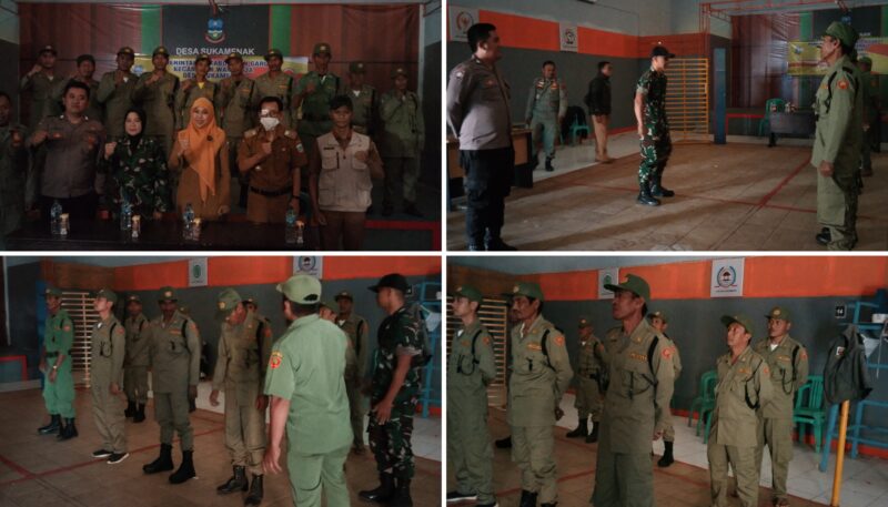 Pelatihan dan pembinaan Linmas 2023 di Desa Sukamenak bertujuan meningkatkan keamanan dan pelayanan kepada masyarakat. Sebanyak 30 anggota Linmas dari 10 wilayah berpartisipasi dalam pelatihan ini.foto (Ihsan)