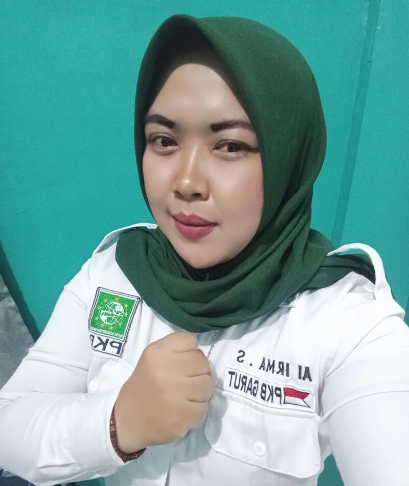 Ai Irma resmi mencalonkan diri sebagai Calon anggota legislatif (Caleg) Dapil 3 DPRD Kabupaten Garut periode 2024-2029 dari Partai kebangkitan Bangsa (PKB).