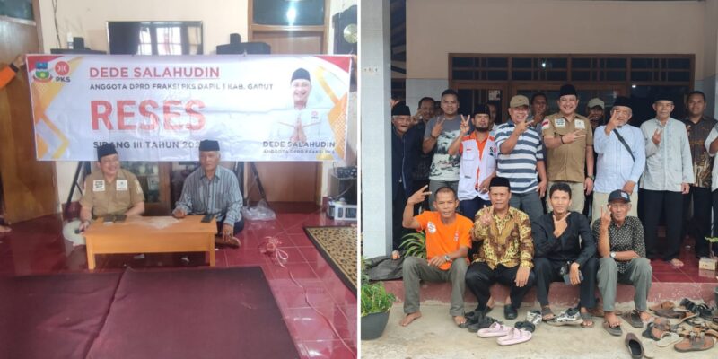 Anggota Fraksi PKS Dapil 1 DPRD Kabupaten Garut H Dede Salahudin, melakukan reses hari ke Enam masa sidang 3 untuk menampung aspirasi masyarakat di Kampung Bebedahan, Desa Wana Mekar, Kecamatan Wanaraja, Rabu (06/12/2023).