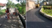 Warga Desa Sukarasa dengan penuh semangat terlibat dalam gotong royong membersihkan jalan utama, menghilangkan sampah, dan merapikan sekitarnya. Mereka menyadari betapa pentingnya kondisi jalan yang bersih untuk mendukung lancarnya proses hotmix, dan semangat ini menjadi cermin dari tekad mereka untuk menciptakan desa yang lebih baik,Sabtu (20/01/2024).