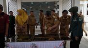 Bupati Garut meresmikan gedung Kantor Kecamatan Sucinaraja, Kabupaten Garut, Senin (8/1/2024).