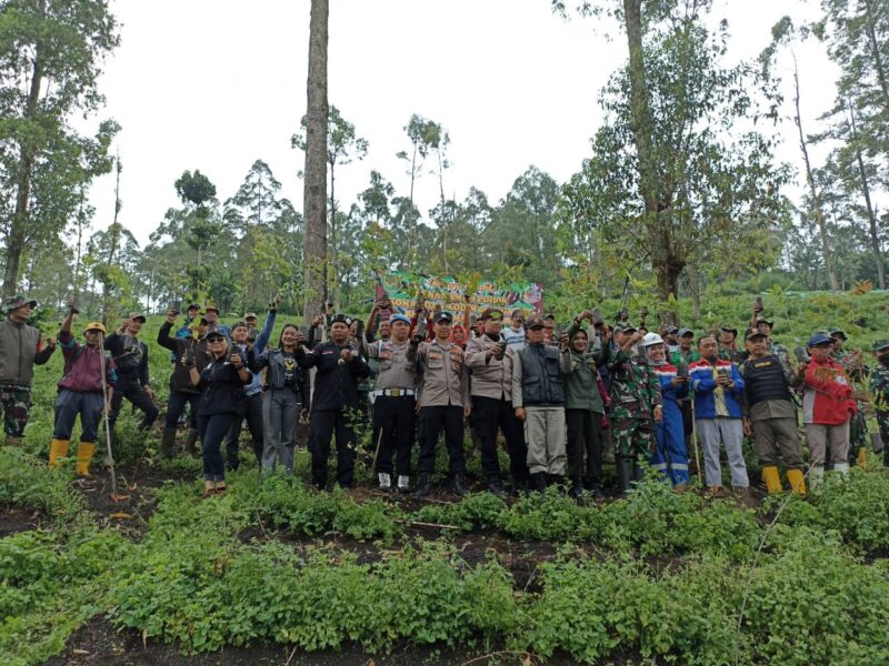 Kesatuan Pemangkuan Hutan (KPH) Garut, bekerja sama dengan berbagai pihak stakeholder, telah melaksanakan kegiatan penanaman bersama di petak 24 e Resort Pemangkuan Hutan (RPH) Tarogong, Bagian Kesatuan Pemangkuan Hutan (BKPH) Leles, pada Jumat (05/01/2024).