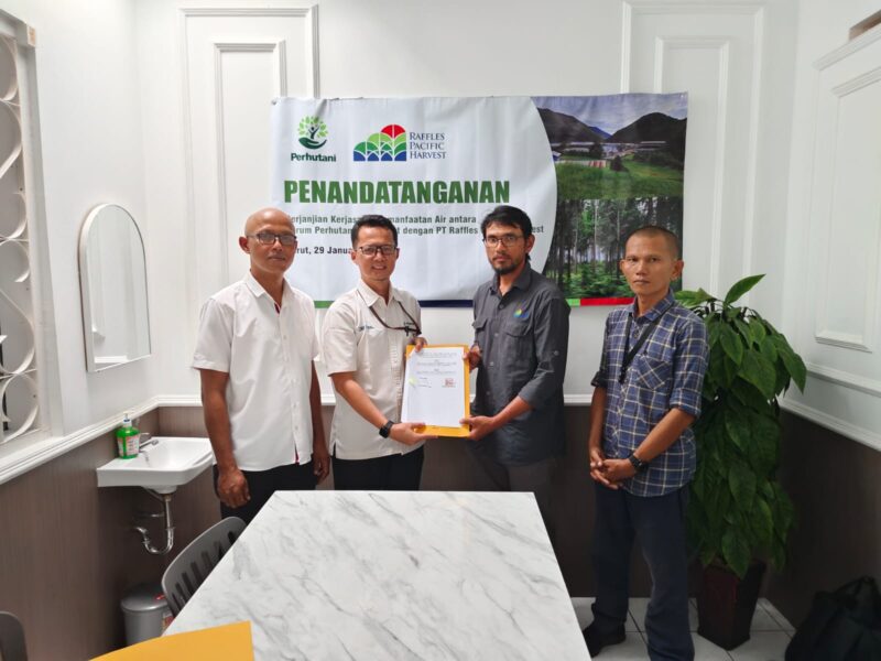 Perhutani Kesatuan Pemangkuan Hutan (KPH) Garut telah menjalin kemitraan yang kuat dengan PT Raffles Pacific Harvest dalam upaya memanfaatkan sumber daya alam secara berkelanjutan.