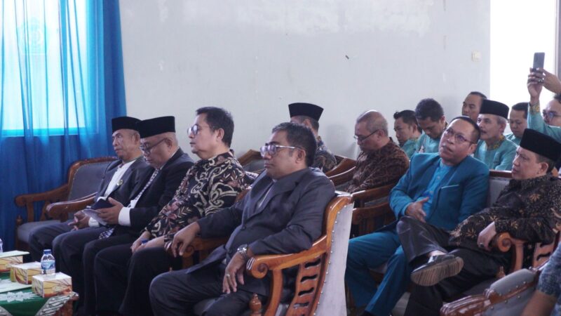 Pelaksanaan Pelantikan Ketua STAIDA Muhammadiyah Garut Masa Jabatan 2024 - 2028 yang berlokasi di Jalan Baratayudha, Kecamatan Garut Kota, Kabupaten Garut, Jum'at (1/3/2024).