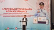 Pelaksanaan_Launching_ Penerapan Aplikasi Sistem Informasi Kearsipan Dinamis Terintegrasi (Srikandi), di Ballroom Hotel Santika, Jalan Cipanas Baru, Kecamatan Tarogong Kaler, Kabupaten Garut, Selasa (5/3/2024).