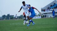 Persigar Garut kembali telan kekalahan di Liga 3 Nasional yang dilaksanakan di Stadion Dalem Bintang, SOR RAA Adiwijaya, Kecamatan Tarogong Kidul, Kabupaten Garut, Rabu (01/05/2024).