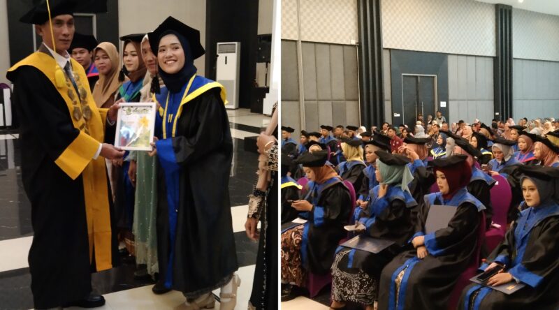 Sekolah Tinggi Agama Islam Darul Arqam (Staida) Muhammadiyah Garut baru saja menyelenggarakan Wisuda XX Program Sarjana Tahun 2024 dalam sebuah sidang senat terbuka. Acara tersebut berlangsung di Hotel Harmoni pada Sabtu, 8 Juni 2024, dan dihadiri oleh mahasiswa, orang tua, serta seluruh civitas akademika.