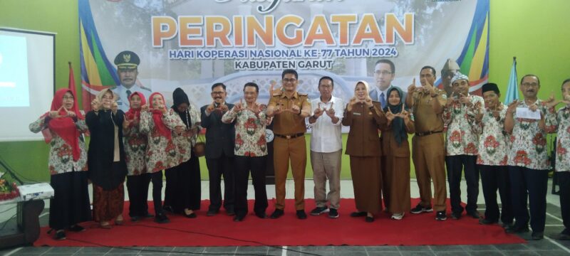 Dalam peringatan hari ulang tahun koperasi ke-77. Dengan tema 