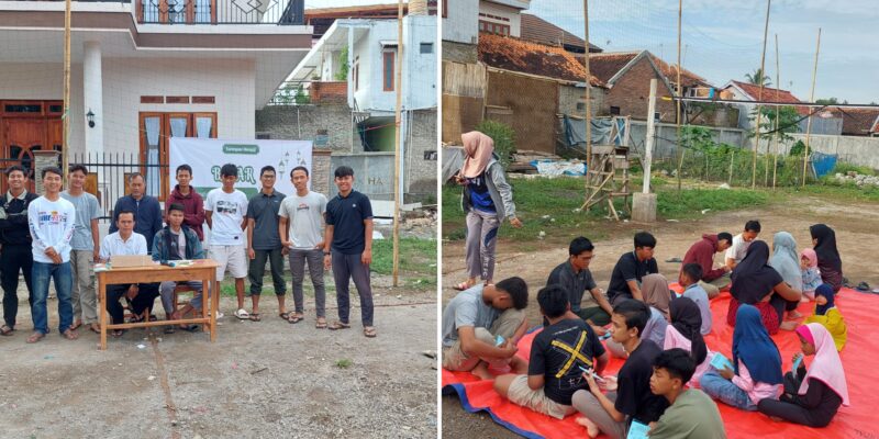Pemuda Kampung Karangsari bersama rekan-rekan Nutriasri terus menunjukkan kepedulian mereka terhadap pendidikan agama di masyarakat. Setiap awal bulan, tepatnya pada minggu pertama, mereka mengadakan Bazar Hafalan Al-Qur’an di Kampung Karangsari, Desa Cimaragas, Kecamatan Pangatikan, Kabupaten Garut.Minggu (01/12/2024).