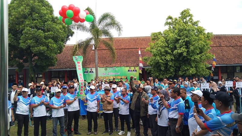 Pekan Olahraga dan Seni dalam rangka Hari Amal Bakti Kementerian Agama Kabupaten Garut ke-79 resmi dibuka oleh Kepala Kementerian Agama Kabupaten Garut, Dr. H. Saepulloh, S.Ag., M.Pd.I.