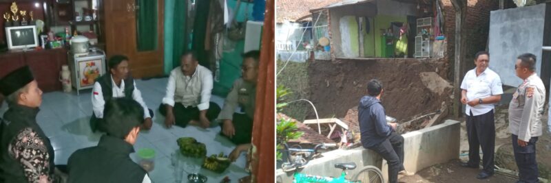 Satu  rumah ambruk terjadi di Kampung Cicapar Pasir, Desa Sukahurip, Kecamatan Pangatikan, Kabupaten Garut, pada Kamis pagi sekitar pukul 02.30 WIB (16/01/2025). 