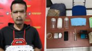 Sat Reserse Narkoba Polres Garut berhasil mengamankan Sabu sabu yang dikemas ke dalam toples kue lebaran seberat 500 gram