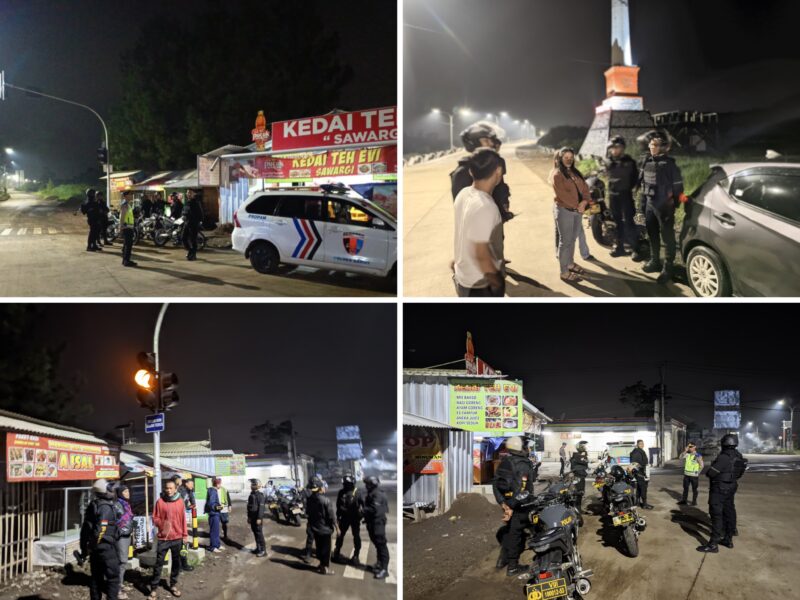 Polres Garut bersama Sat Samapta meningkatkan intensitas patroli malam hari sebagai upaya antisipasi terhadap berbagai gangguan kamtibmas di wilayah Kabupaten Garut. Selasa malam (18/03/2025). 
