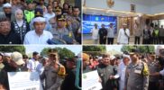 Gubernur Jawa Barat, H. Dedi Mulyadi S.H., M.M., bersama Kapolda Jawa Barat, Irjen. Pol. Dr. Akhmad Wiyagus S.I.K., M.Si., M.M., menghadiri acara pemberian kompensasi biaya operasional bagi tukang andong dan becak yang terdampak selama arus mudik dan balik Lebaran 2025/1446 H yang dilaksanakan di Aula Mumun Surachman, Polres Garut.