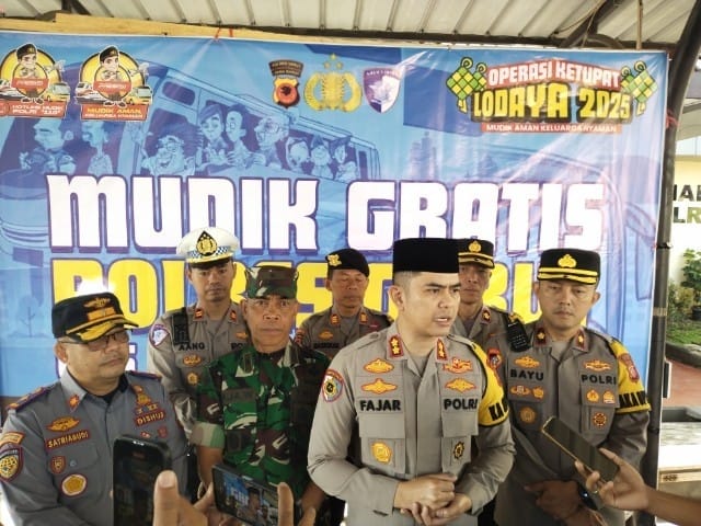 Sebanyak 150 orang pemudik asal kabupaten garut, ikut dalam program mudik gratis yang dilaksanakan oleh Polres Garut, pada Ops Ketupat Lodaya 2025.