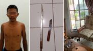 Seorang pria berinisial MH alias AA (23), warga Jl. Kenari, Desa Labanan Makmur, Kecamatan Berau, Kalimantan Timur, berhasil di amankan jajaran Polsek Singajaya setelah melakukan tindak pidana pengrusakan di rumah seorang warga, dengan menggunakan senjata tajam berupa sebilah golok, pada Selasa siang (06/05/2025).