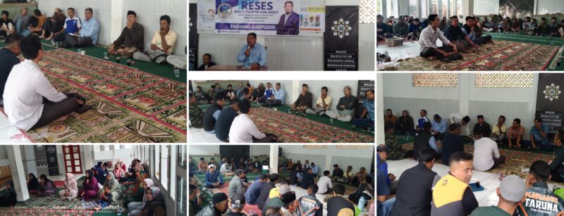 Reses masa sidang III hari pertama Anggota DPRD Kabupaten Garut Fraksi Demokrat, Endang Saepudin, berlangsung hangat pada Rabu, 19 Februari 2025. Puluhan warga memadati balai kampung untuk menyampaikan keluhan langsung kepada wakil rakyat mereka.