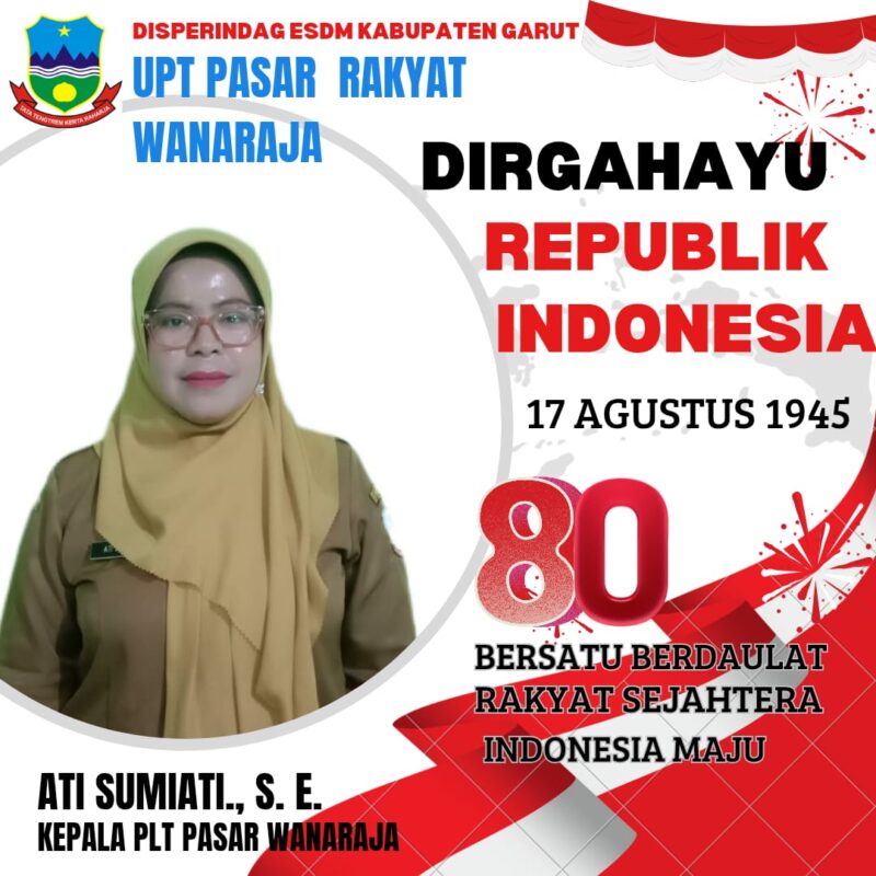 Ucapan HUT Ke-80 Republik Indonesia 
