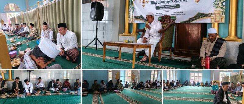 Suasana penuh khidmat sekaligus meriah terasa di Masjid Jami Al-Ikhlas, Kampung Ciloa Kaler, RW 07 Desa Sindangraja, Kecamatan Wanaraja, Kabupaten Garut. Ratusan warga berbondong-bondong hadir dalam acara Syukur Bi Nikmah Pembangunan Masjid Al-Ikhlas yang dirangkaikan dengan peringatan Maulid Nabi Muhammad SAW serta Pengajian Bulanan ke-3 Desa Sindangraja.