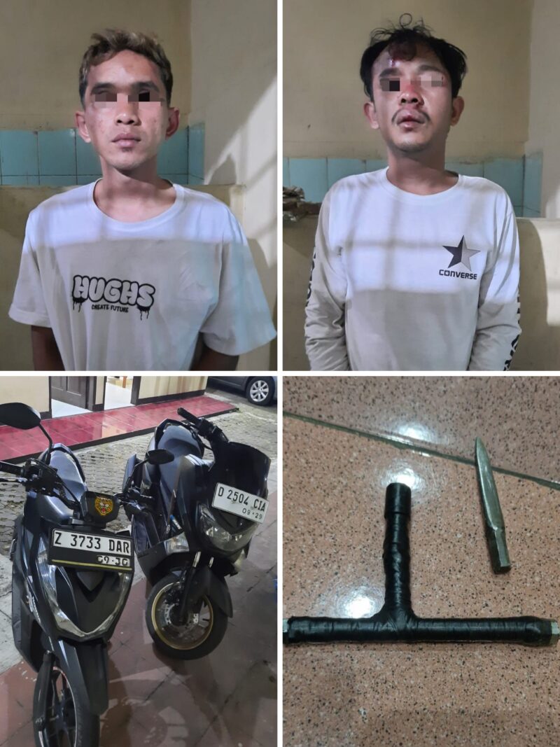 Kepolisian Sektor (Polsek) Tarogong Kidul Polres Garut berhasil menggagalkan aksi pencurian kendaraan bermotor (curanmor) yang terjadi di area parkiran Alfamart Jalan Patriot, Kelurahan Sukagalih, Kecamatan Tarogong Kidul, Kabupaten Garut, pada Selasa malam (7/10/2025) sekitar pukul 22.55 WIB.