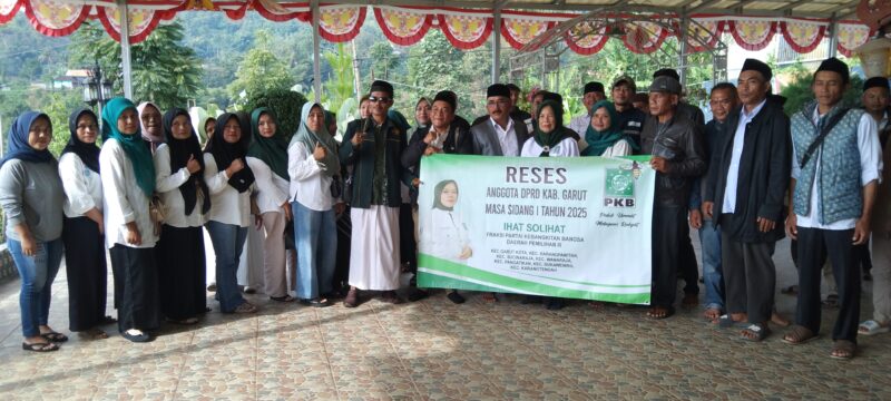 Anggota DPRD Kabupaten Garut dari Fraksi Partai Kebangkitan Bangsa (PKB), Ihat Solihat, melaksanakan kegiatan reses masa sidang I tahun 2025 di Villa Batara Lembah Cinta, Desa Cinta, Kecamatan Karangtengah, Kabupaten Garut. Kegiatan ini menjadi momentum penting bagi Ihat untuk menyerap langsung aspirasi masyarakat di Daerah Pemilihan (Dapil) III.