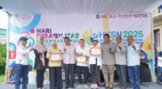 ‎Peringatan Hari Disabilitas Internasional (HDI) dan Hari Kesetiakawanan Sosial Nasional (HKSN) 2025 di Social Center Dinas Sosial Kabupaten Garut, Jalan Patriot, Kecamatan Tarogong Kidul, Minggu (7/12/2025).