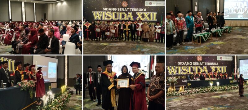 Institut Muhammadiyah Darul Arqam (IMDA) Garut menggelar Sidang Terbuka Wisuda ke-22 dengan penuh khidmat dan semangat optimisme. Sebanyak 64 wisudawan resmi dikukuhkan sebagai sarjana dari berbagai program studi yang tersebar di tiga fakultas.acara Wisuda tersebut dilaksanakan di Hotel Santika Jl. Cipanas Baru, Pananjung, Kec. Tarogong Kaler, Kabupaten Garut.Sabtu (18/04/2026)