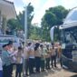 Bupati Garut, Abdusy Syakur Amin, secara resmi melepas keberangkatan 174 Jemaah Haji Kloter 22 KJT asal Kabupaten Garut menuju Tanah Suci pada Kamis (7/5/2026).