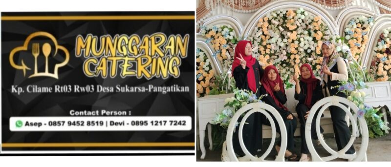 Kebutuhan masyarakat akan layanan kuliner untuk berbagai kegiatan kini semakin meningkat. Menjawab kebutuhan tersebut, Munggaran Catring yang berlokasi di Kampung Cilame, Desa Sukarasa, Kecamatan Pangatikan, Kabupaten Garut hadir menawarkan berbagai pilihan hidangan untuk beragam acara.