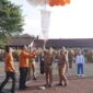 Bupati Garut, Abdusy Syakur Amin, secara resmi melepas Petugas Sensus Ekonomi 2026 tingkat Kabupaten Garut. Prosesi pelepasan ini dilaksanakan bersamaan dengan Apel Gabungan di Lapangan Sekretariat Daerah (Setda), Jalan Pembangunan, Kecamatan Tarogong Kidul, Kabupaten Garut, Senin (15/6/2026).