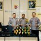 Polsek Wanaraja melaksanakan operasi minuman keras (miras) sebagai bagian dari upaya menciptakan situasi yang kondusif di wilayah hukum Polsek Wanaraja, Rabu (04/08/2026).